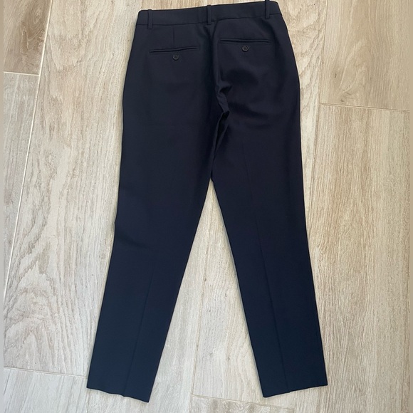 Theory testra 2B edition pants. Size 0. Color navy blue. EUC. - Picture 2 of 5